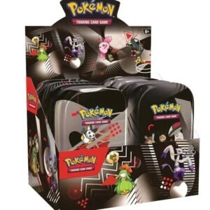 Caja Sellada Mini Tin x 8 – Black White Ingles