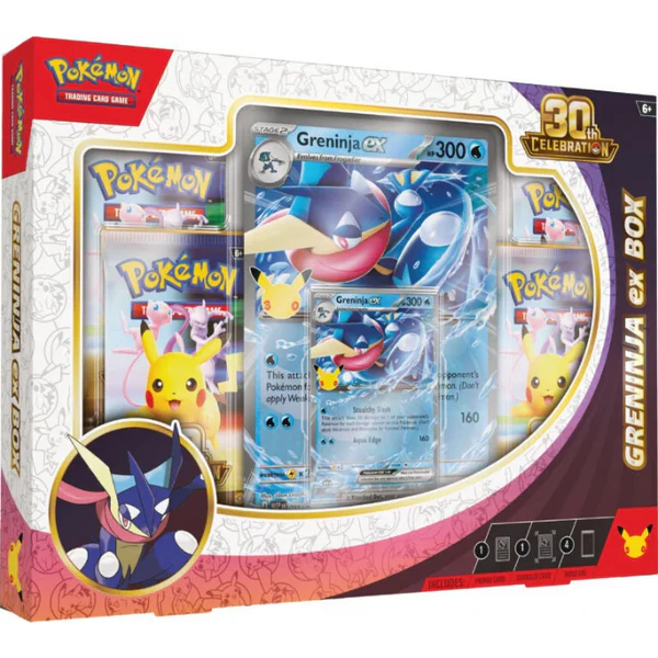 30th Celebration – Greninja Ex Box ESPAÑOL