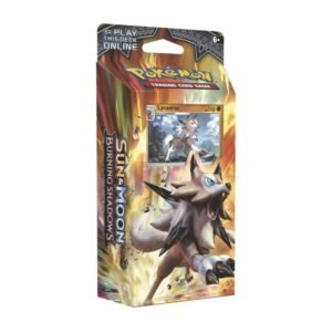 Mazo Deck Burning Shadows Theme Deck – Rock Steady Lycanroc – INGLES