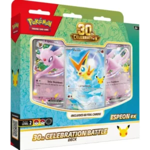 30th Celebration – Ex Battle Deck (Espeon) – Inglés (30/10/2026)
