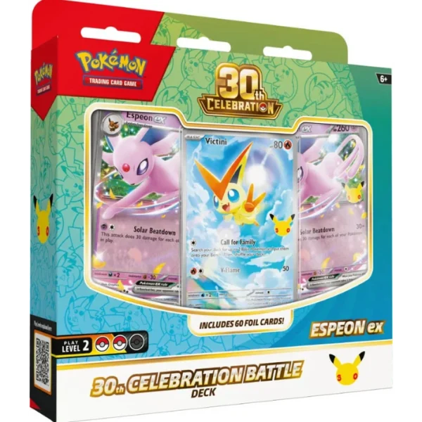 30th Celebration – Ex Battle Deck (Espeon) – Inglés (30/10/2026)