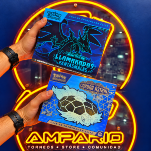 Promo ETB Fantasmal Flames + Corona Astral - ESPAÑOL